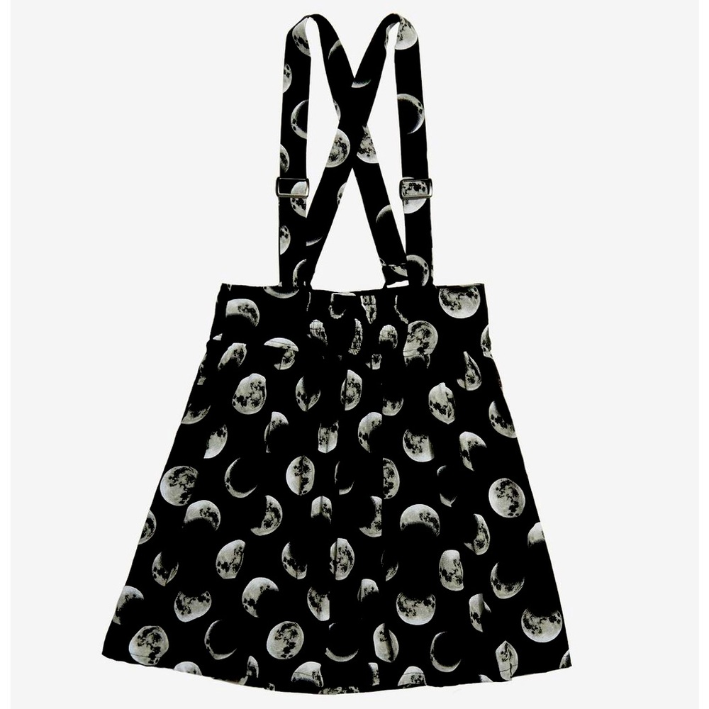 Moon Phase Suspender Skirt